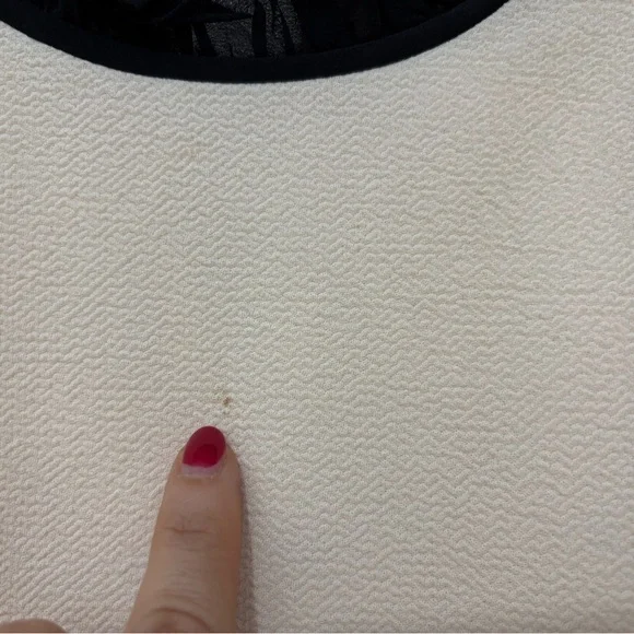 J. Crew Cream and Black Sleeveless Dress - Picture 5 of 8